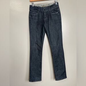 Paige Hidden Hills jeans dark wash slim leg ‎ size 25